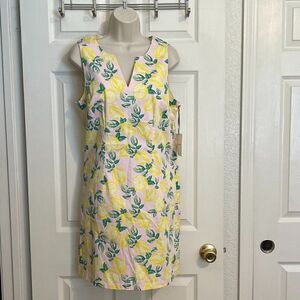 Cynthia Rowley Lemonade Sleeveless Dress Size 8 NWT